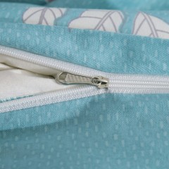 悠梦嘉居 YJ-1009 柔肤棉四件套（床单220x230cm）樱恋/旅程 二色可选下单备注颜色（内蒙、新疆、西藏、青海、宁夏、甘肃不发）