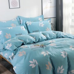 悠梦嘉居 YJ-1009 柔肤棉四件套（床单220x230cm）樱恋/旅程 二色可选下单备注颜色（内蒙、新疆、西藏、青海、宁夏、甘肃不发）