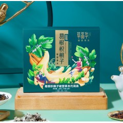 草晶华破壁草本葛根枳椇子茶48g/盒（新疆西藏运费另算）