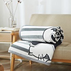恒源祥萌萌猫绒毯 HYX024MT  150*200cm