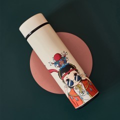 艾姆德 国潮温显保温杯 DH-GC50 中国红/素白/君子兰可选下单备注颜色（新疆西藏及港澳台地区不发）