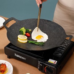 翰乐 多功能露营神器 （卡式炉34CM*25.5CM*8CM+网红烤盘33CM）HL-BBQ88 不含气罐 6926935601645