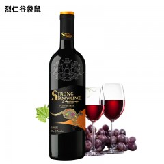 J-烈仁谷袋鼠 帝诺干红葡萄酒红酒 12.5度干红 750ml/瓶