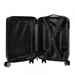 SWISSGEAR 时尚旅行箱 拉杆箱 SA-6320 黑/银 可选下单备注颜色