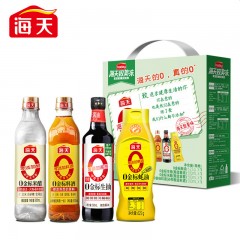 海天 0添加调味品礼盒 1500ml+625g  80740166695   6902265672517