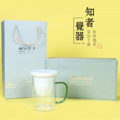 壹品陶瓷 观山-个人杯茶具 白色/粉色/蓝色 可选下单备注颜色
