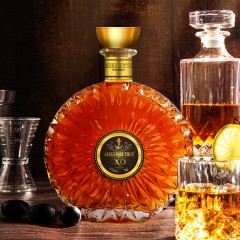 积嘉巴图思 XO洋酒 白兰地 40度 圆瓶 1瓶*700ml