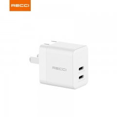 锐思（Recci）双口快充充电头 （35W）RCT-P35C  6955482517437