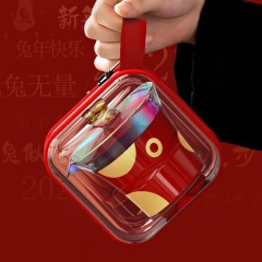 个杯堂 玉兔呈祥·旅行茶具套装