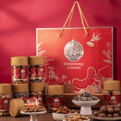 鲜记 全球坚果鲜旅礼盒1.3kg 6958280208033