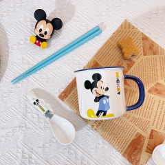 迪士尼 米奇一人食5件套陶瓷餐具礼盒A套装 WADSN-0076TCFO-A  6974992110624