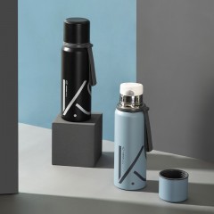 K.S.轩扬便携保温杯500ml  KS-680 酷黑6970248660561 /雾蓝6970248660585  下单请备注颜色