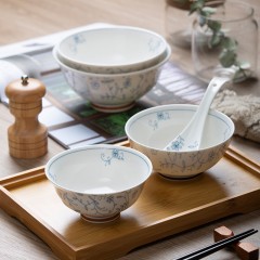 清和陶瓷  缠枝莲B505 8英寸汤碗φ203x80mmH 6937944902876