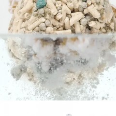 馋嘴小怪兽 绿茶豆腐混合猫砂2.4kg**4袋