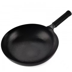 金卫德 章丘铁锅-鱼鳞黑锅（含盖）JWD-004 6975804410239