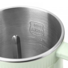 小熊迷你破壁豆浆机淡 DJJ-Q08H7 绿色 1000ml  6940971260345