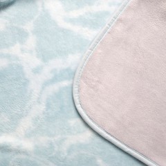 罗莱  临风听海法兰绒毯（蓝色）  180×200cm×280 6901974128797  偏远另加运费