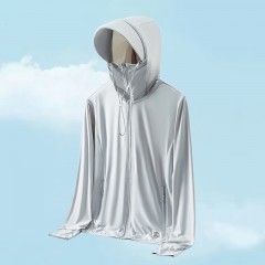 EILEI 2366男女同款可拆卸帽檐秀防晒衣L-4XL  可选下单备注尺码