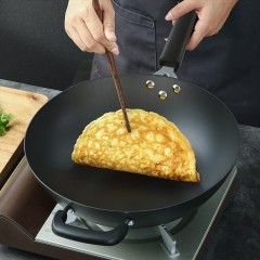 炊大皇 手铸铸铁炒锅（非氧化）CG32SZ 32cm 6921761835011