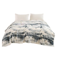 悠梦嘉居 YT-14402 水墨暖芸毯 200*230 （内蒙、新疆、西藏、青海、宁夏、甘肃运费另算）